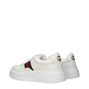 Gucci Men's Leather White Sneakers