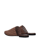 Eleven Ciabattas And Clogs For Women In Brown Leather