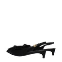 Dolce&Gabbana Women's Satin Black Sandals