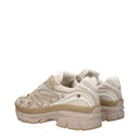 Valentino Garavani Zapatillas Ms 2960 Hombres Tela Beige/Mousse