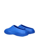 Prada Slippers En Klompen Mellow Herens Rubberblauw/lichtblauw