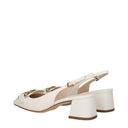 Tod's Mujers Sandalias Blanco/Piel Mousse