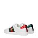 Gucci Ace Sneakers Men's White Leather
