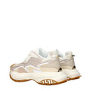 Versace Women's Sneakers Fabric Beige/Light Beige