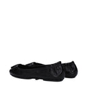 Tory Burch Minnie Travel Ballerina Women's Leather Black