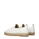 Jimmy Choo Lychee Espadrilles Damen Leder Weiß/Latte