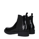 Prada Botas Chelsea Hombre Negro Piel