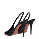 Amina Muaddi Kristina Sandals Donna Vernice Black