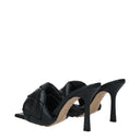 Bottega Veneta Women's Sandals Green/Ink Leather