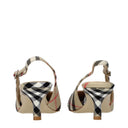 Burberry Women's Sandals Fabric Beige