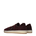 Prada Downtown Sneakers Herren Nylon Rot/Bordeaux