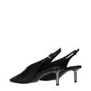 Jil Sander Damens Sandalen Leder Schwarz