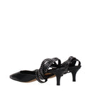 Isabel Marant Damens Sandalen aus schwarzem Leder