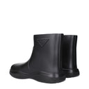 Prada Men's Rubber Ankle Boots Black