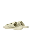 Bottega Veneta Men's Fabric Slippers And Clogs Beige/Sea Salt