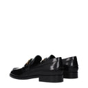 Versace Men's Loafers Black Leather