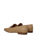 Salvatore Ferragamo Louis Women's Moccasins Beige/Camel Leather