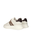 Hogan Sneakers H580 Men's Leather Beige/Brown