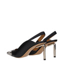 Off White Women's Sandals Leather Black