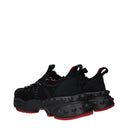Louboutin Sneakers Trailnrun Men's Fabric Black