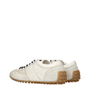 Tod's Women's Sneakers Beige Fabric