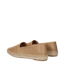 Max Mara Damens Espadrillas Braun/Wüstenleder