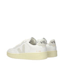 Veja Women's Sneakers White/Light Gray Leather