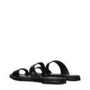 Michael Kors Women's Clogs And Mules Leather Black