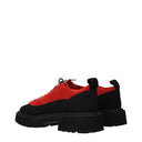Salvatore Ferragamo Men's Atlante Derby Suede Red/Black