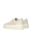 Hogan Sneakers H Stripes Women's Leather Beige/Pink