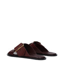 Loewe Chaussons Et Sabots Femme Cuir Rouge/Bourgogne