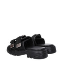 Bottega Veneta Men's Slippers And Clogs Black Fabric