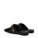 Balenciaga Slippers And Clogs The Cagoles Woman Leather Black