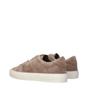 Moncler Sneakers Monaco 2 Men's Suede Brown/Taupe