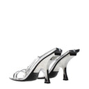 The Attico Ester Women's Sandals Silver Leather