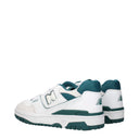 Trampki New Balance 550 Męskie Skórzane Białe/Lasowe