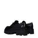 Prada Women's Leather Loafers Black