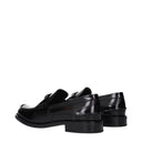 Prada Women's Leather Black Loafers