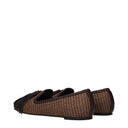 Brunello Cucinelli Women's Raffia Moccasins Brown
