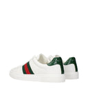 Gucci Sneakers Ace Women White Leather