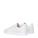 Mujer de la ciudad de Givenchys Zapatillas de Cuero Blancas