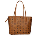Mcm Women's Shoulder Bag Fabric Brown/Multicolor