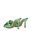Bottega Veneta Women's Sandals Green/Pistachio Leather