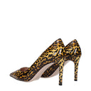 Miu Miu Women's Brown Patent Leather Décolleté