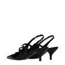 Celine Judy Women's Sandals Patent Leather Black