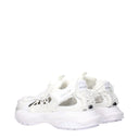 Versace Men's Sneakers White Leather/Optical White