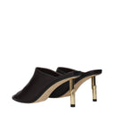 Lanvin Women's Sandals Black Leather