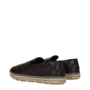 Bottega Veneta Women's Jack Leather Espadrilles Brown/Dark Chocolate