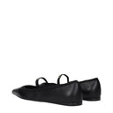 Salvatore Ferragamo Carice Women's Ballet Flats Leather Black