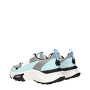 Valentino Garavani Men's Sneakers Gray/Light Blue Fabric